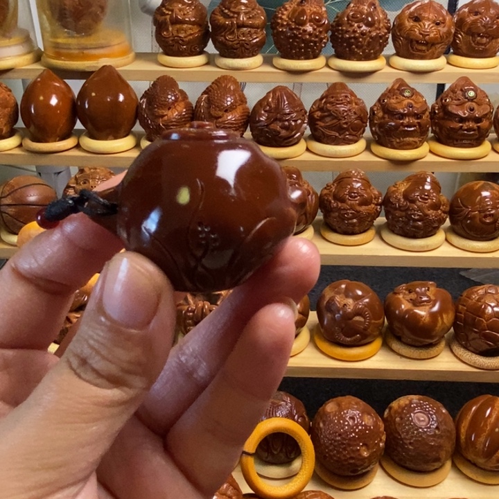 用***7橄榄核吊坠巴西进口大橄榄壶