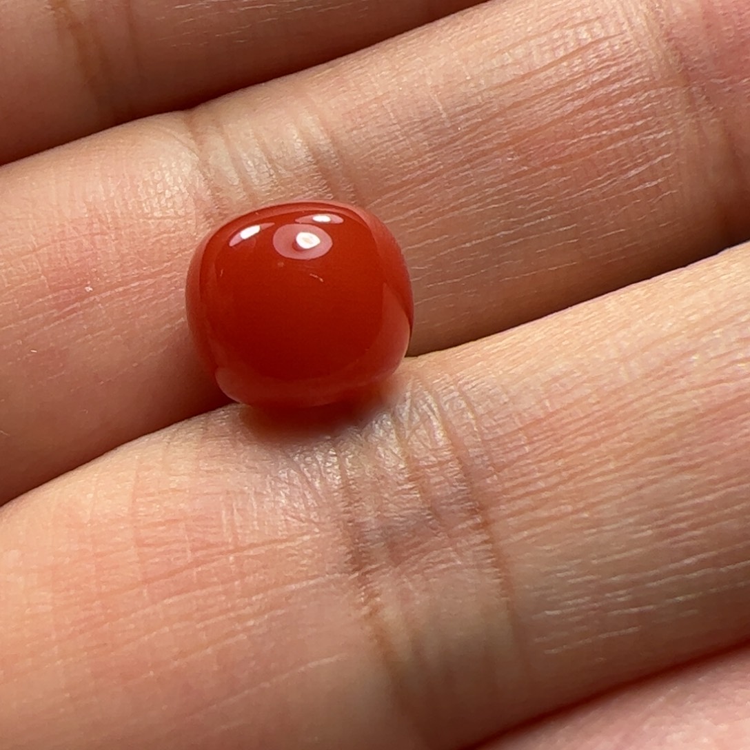 南红玛瑙珠子未镶嵌