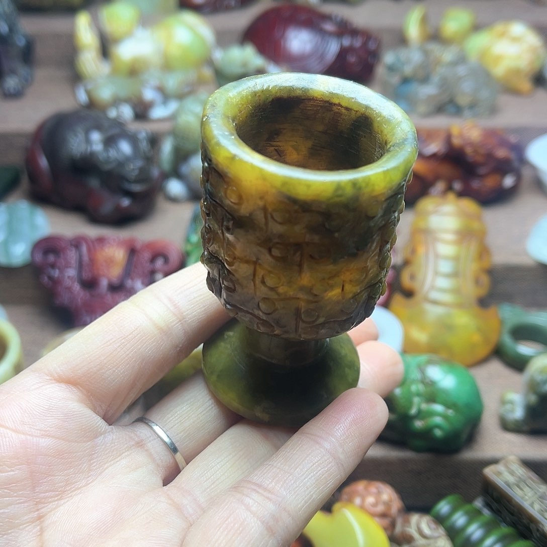 白玉菩提吊坠104。。