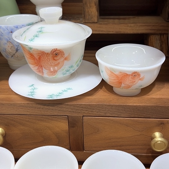 杯子迷**王璞玉冰种玉瓷