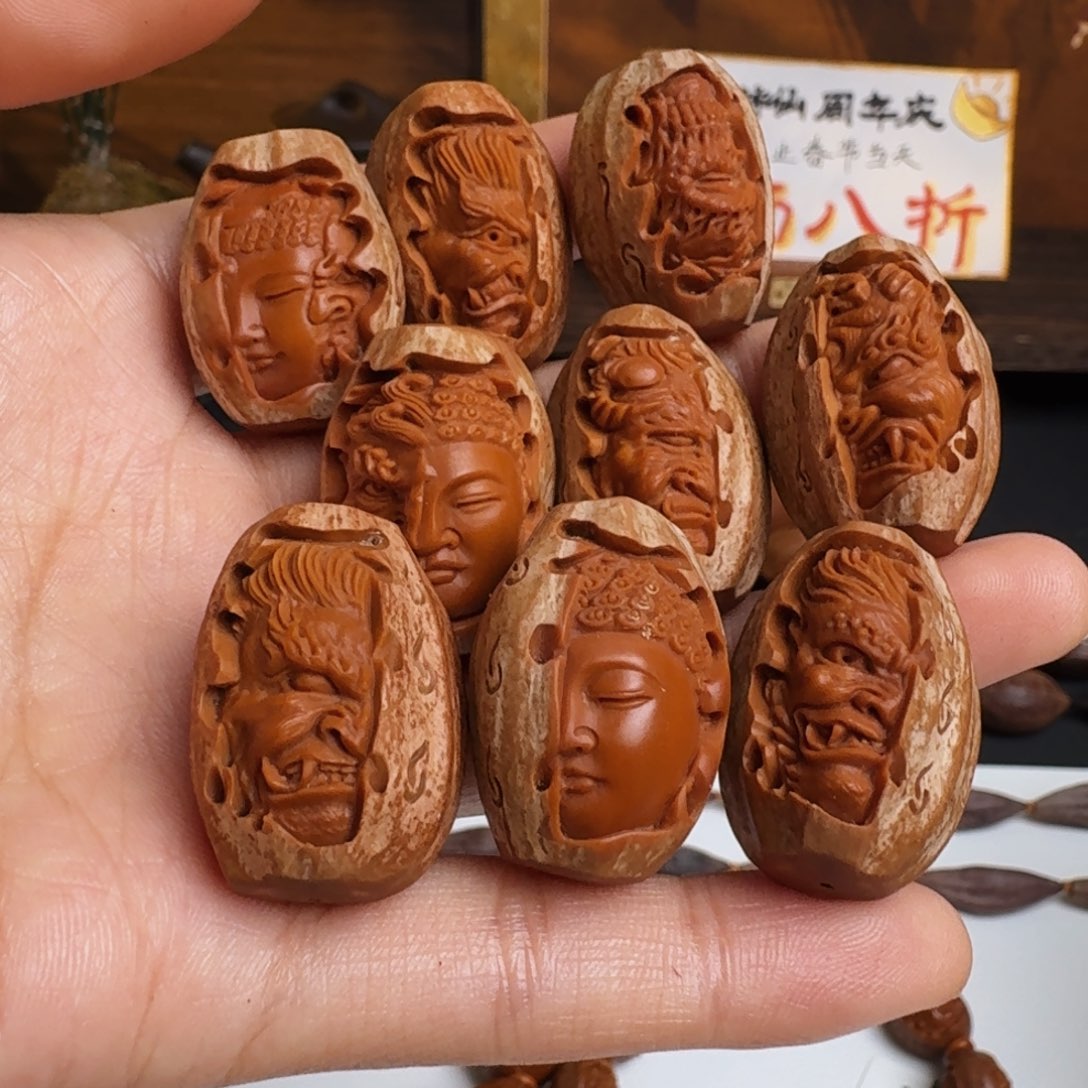 橄榄核手串/手链包衣一念