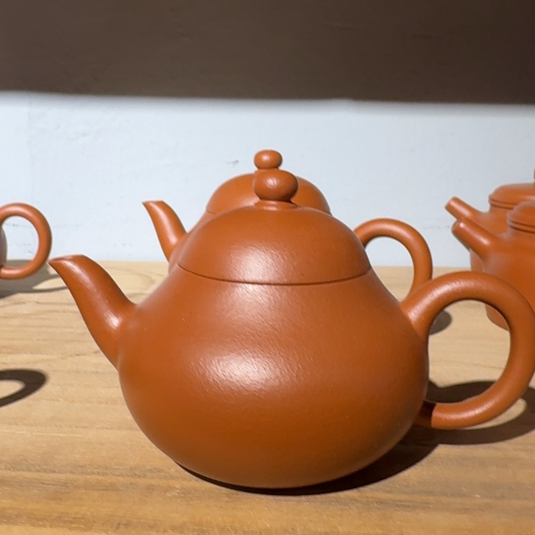 朱泥茶壶150毫升左右