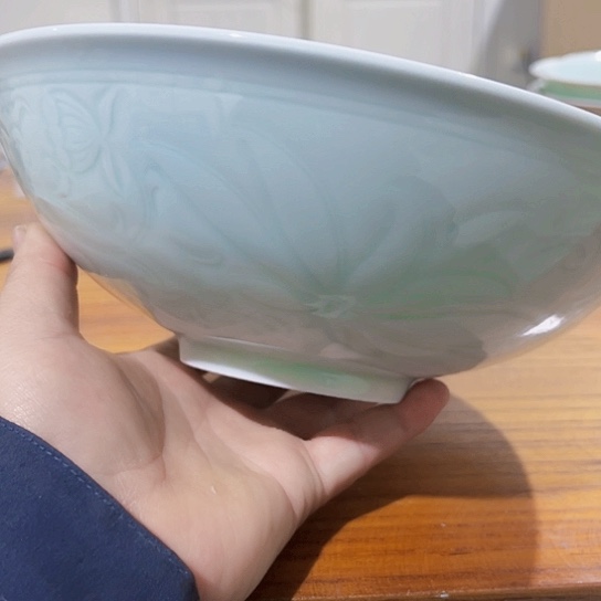 杯子陶景德镇瓷器精品汤碗1个