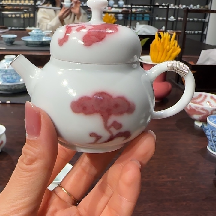 南山雪堂灵芝葫芦壶100ml