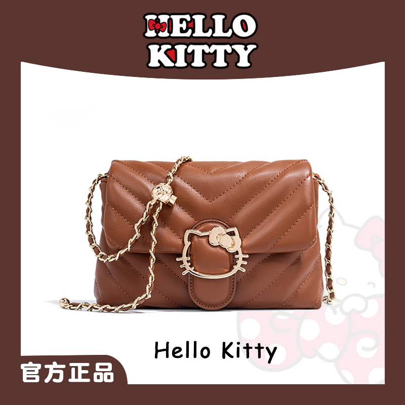 【遥哥定制】凯蒂猫甜蜜布丁之旅斜挎单肩女包