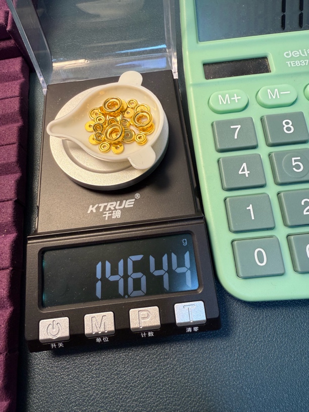 足金999车轮隔片卡七卡五直切片卡五车轮卡环卡九秀