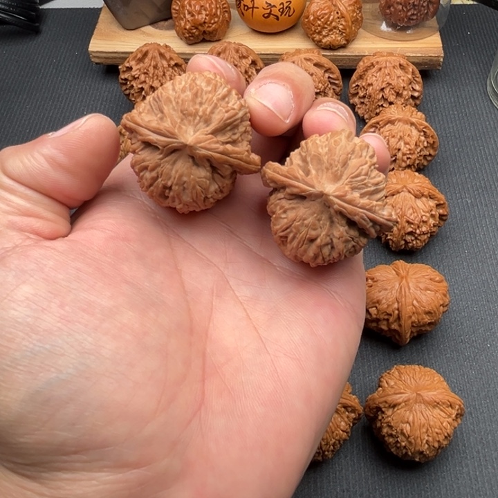 把件文玩核桃白狮子41