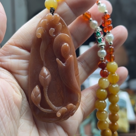 岫玉挂件未镶嵌挂件