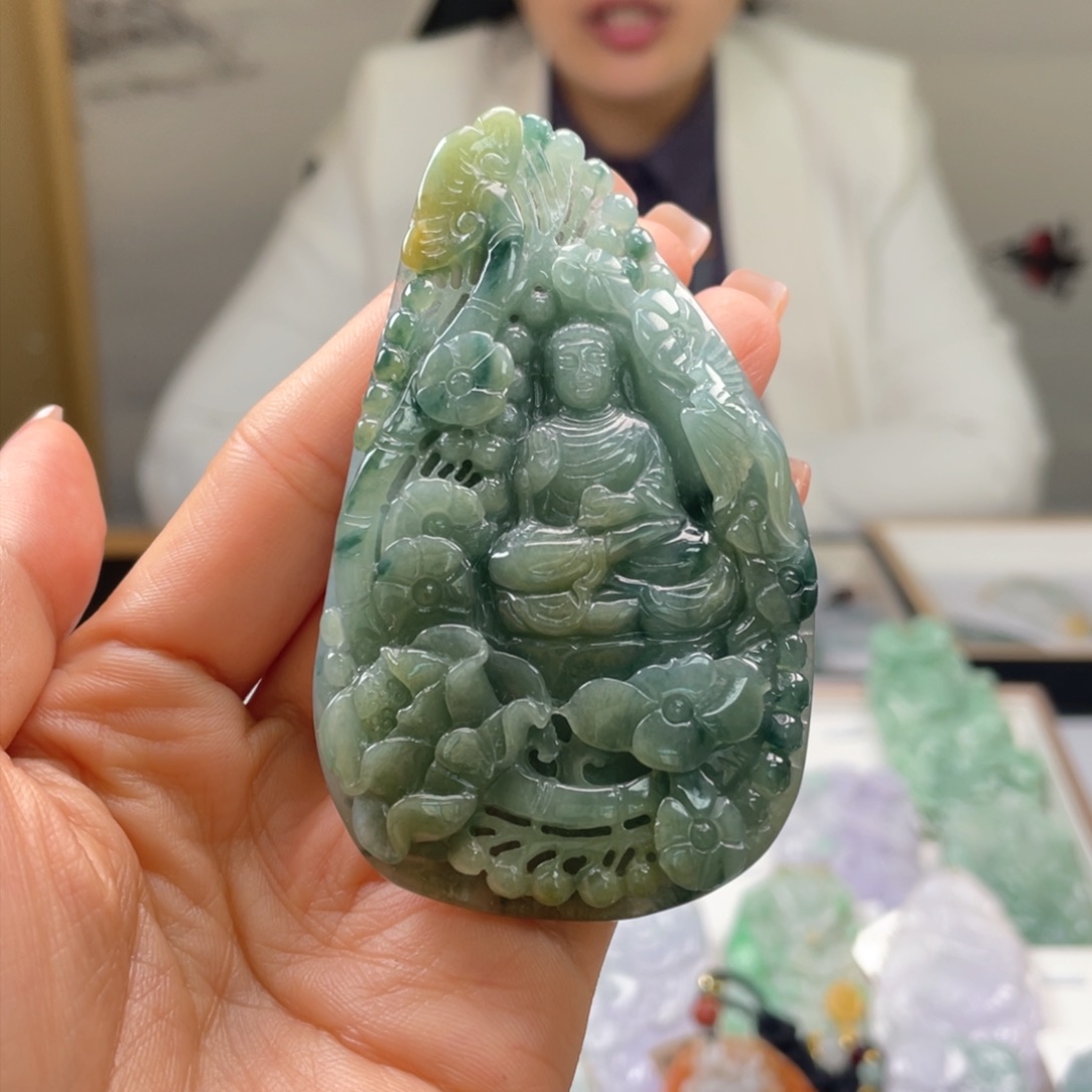 翡翠吊坠(不含链)未镶嵌