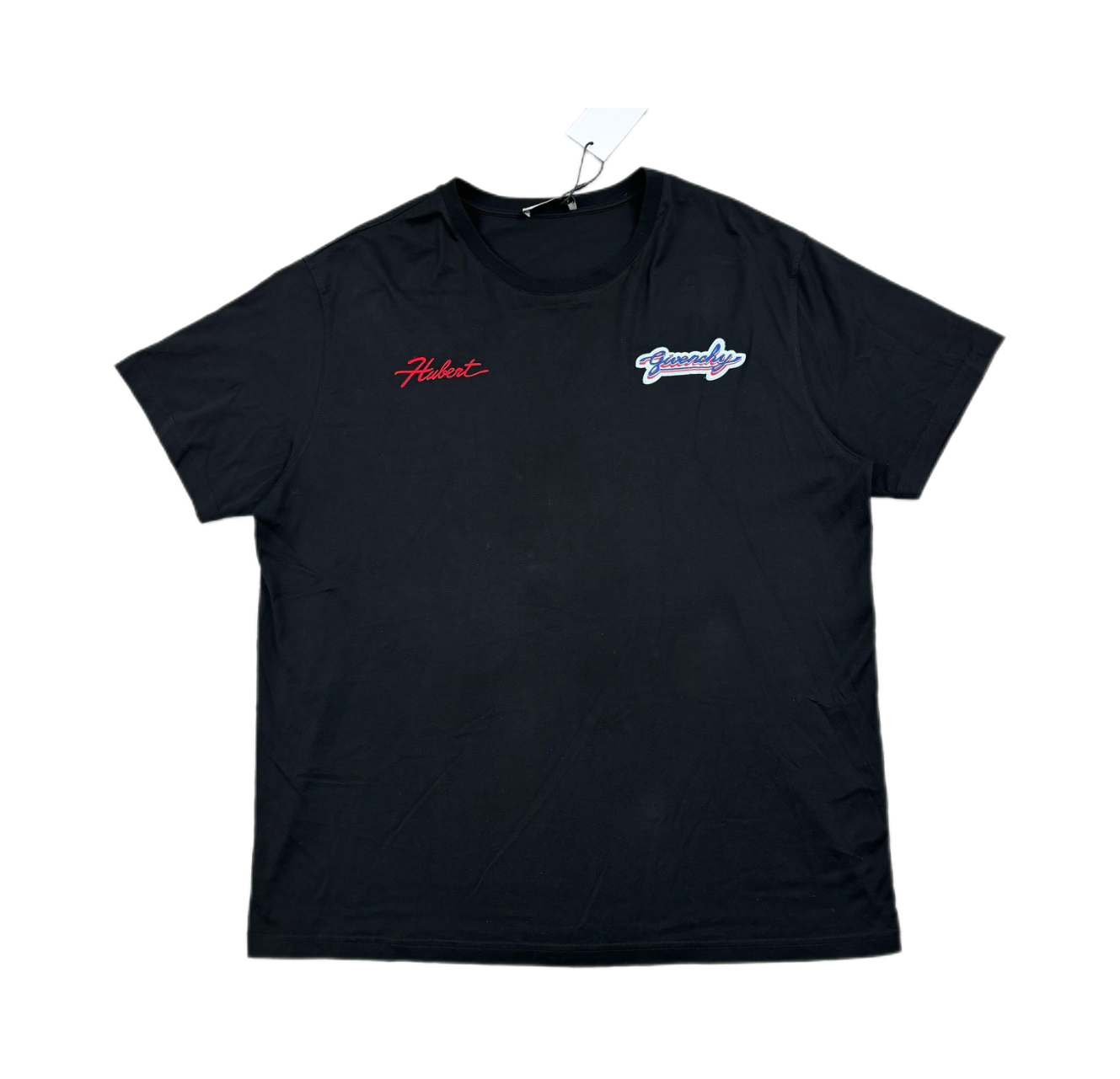 99新 Givenchy/纪梵希 重工徽章logo圆领短袖/尺码XL/编号8092