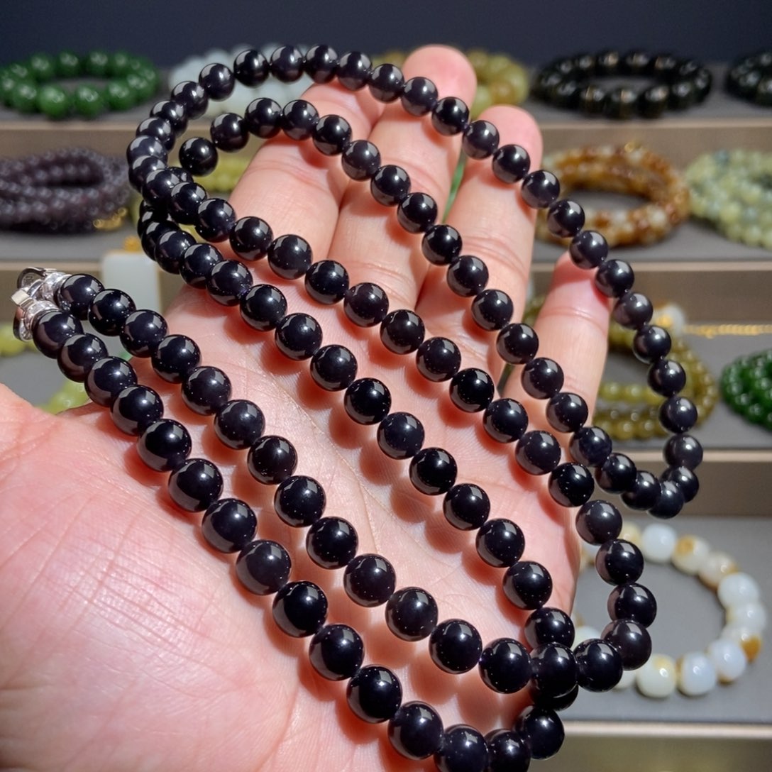 和田玉手链未镶嵌