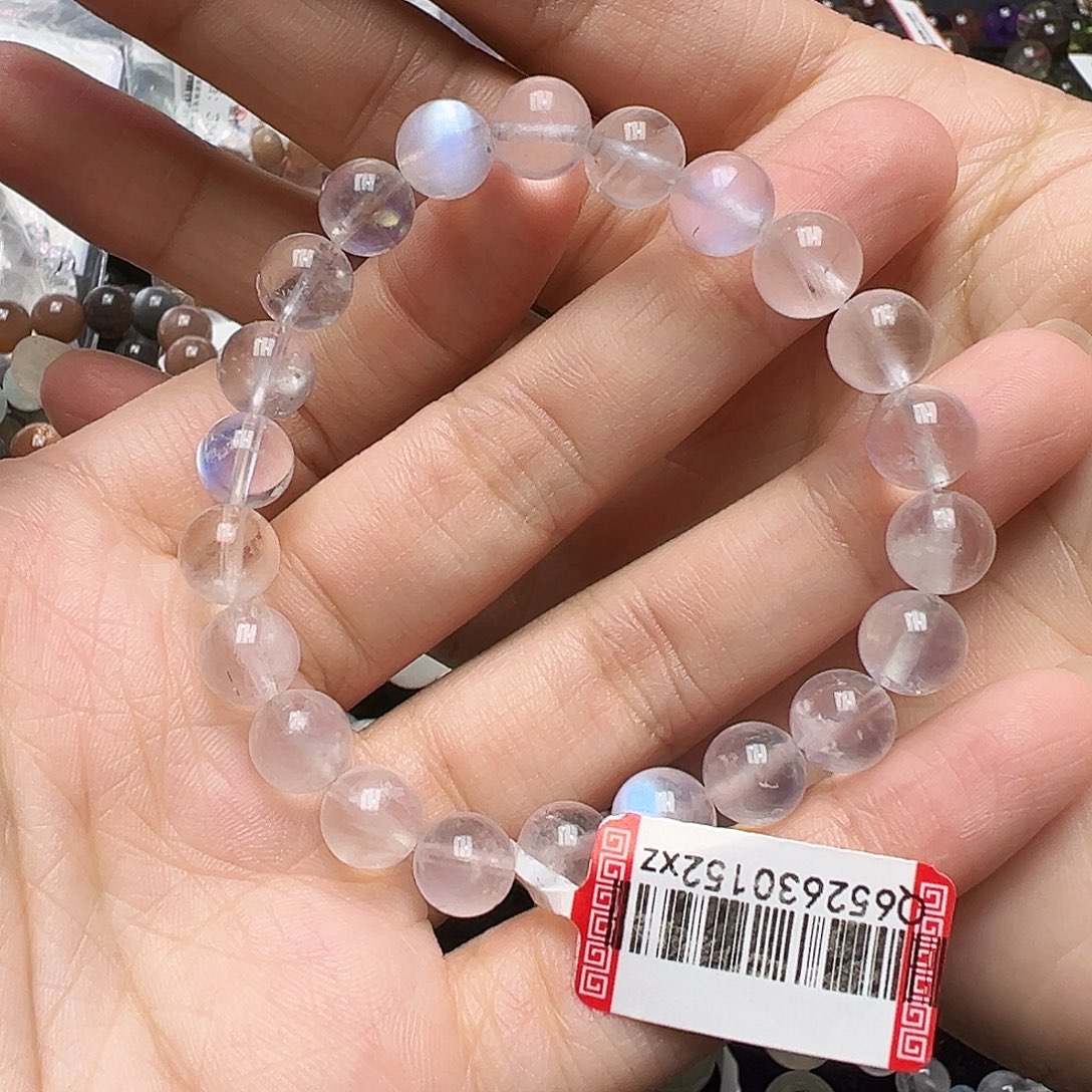 未镶嵌手链月光石多样性发一