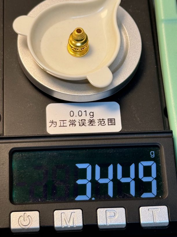 足金999 做旧法王佛塔3.449g怡