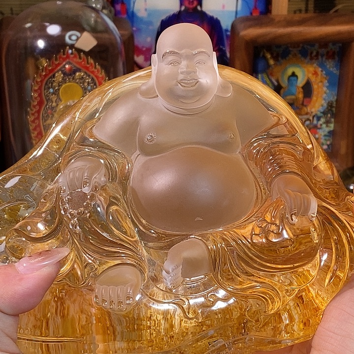 G***金水晶未镶嵌颈饰吊坠