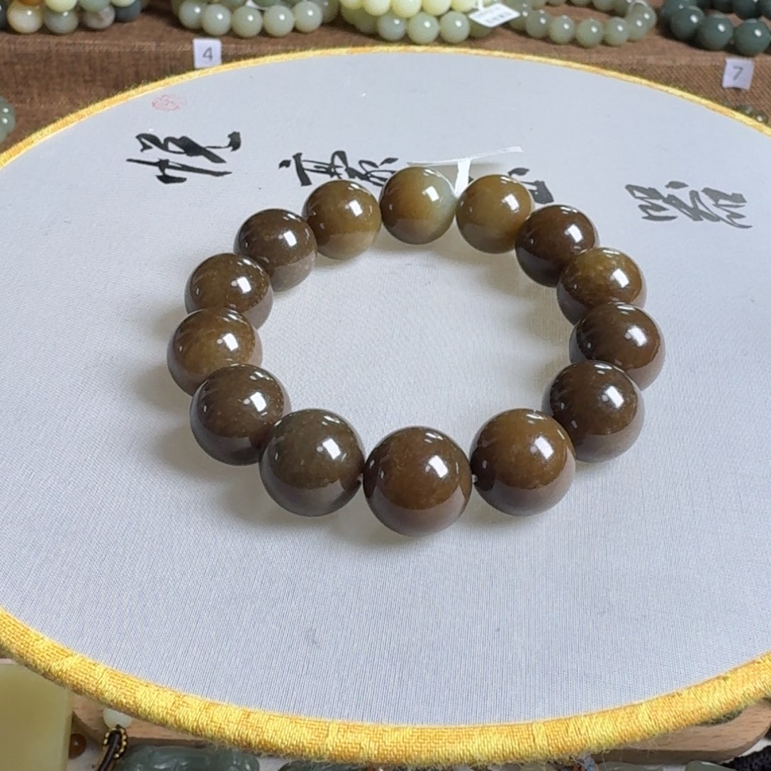 和田玉手链未镶嵌