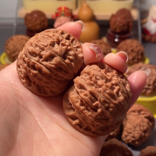 文玩核桃吊坠43磨盘全品