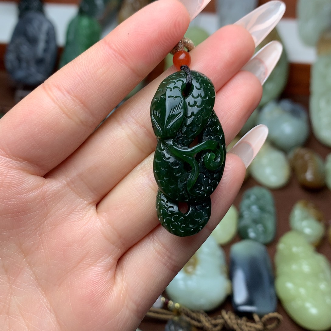 和田玉挂件未镶嵌