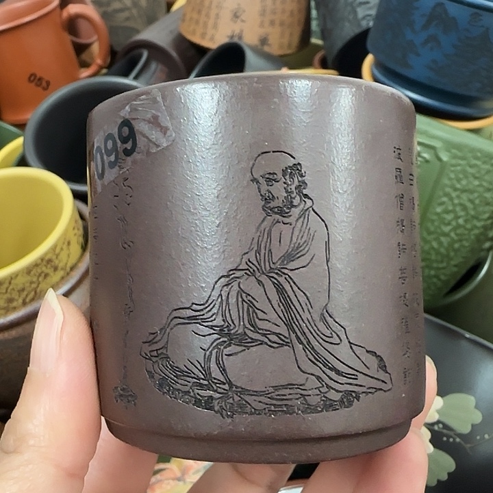 紫砂茶杯紫砂主人杯大放漏！