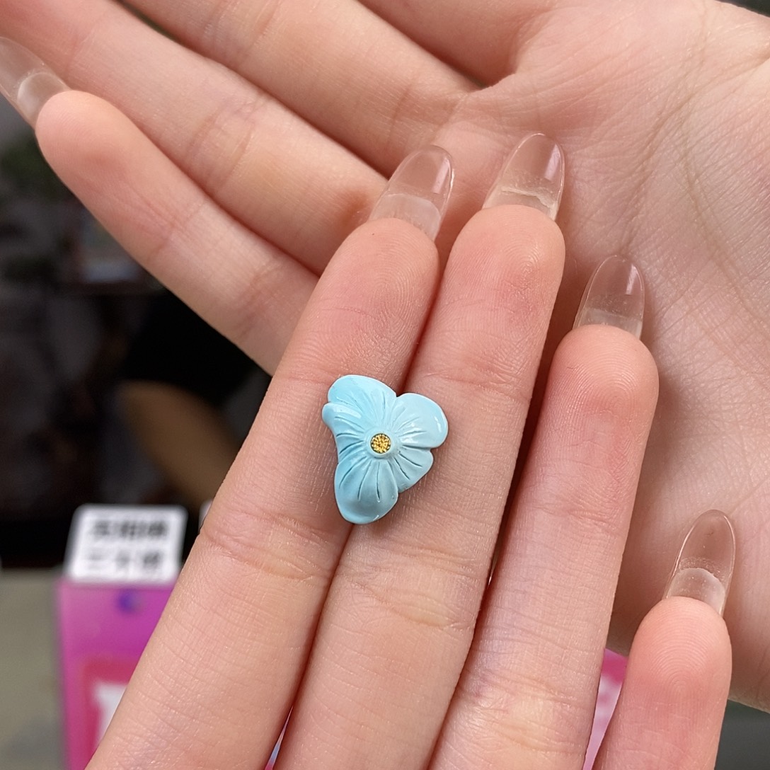 风****绿松石未镶嵌珠宝奇石