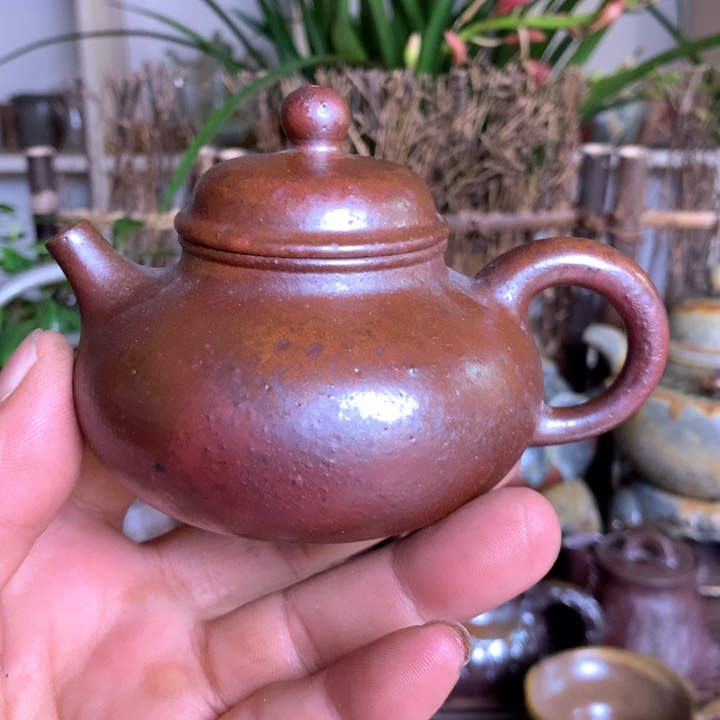 紫砂茶壶纯自然高温裸柴烧