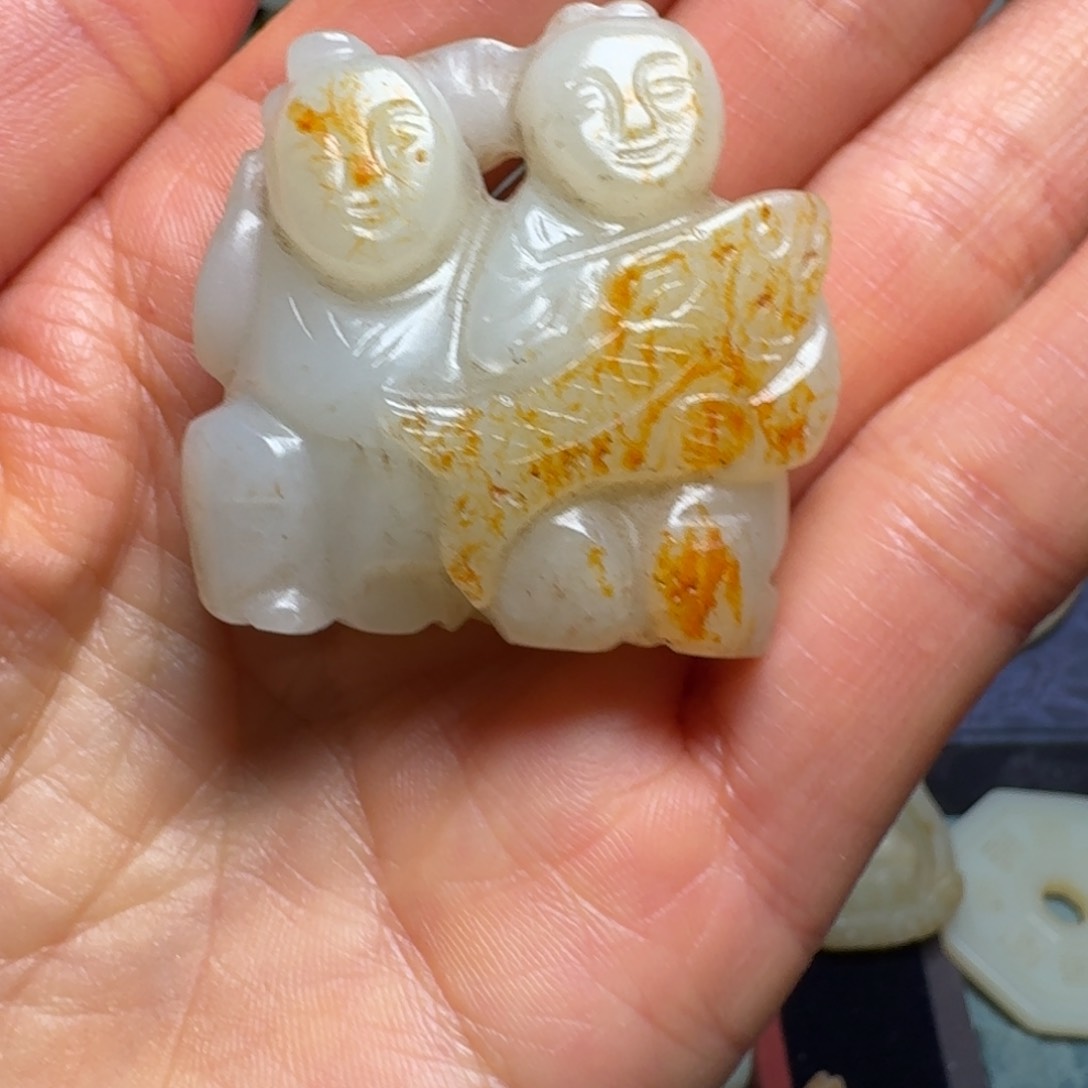 和田玉（糖玉）颈饰未镶嵌《****》