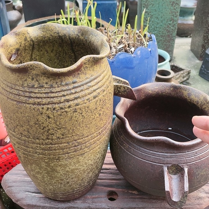 紫砂花盆花盆无孔无孔