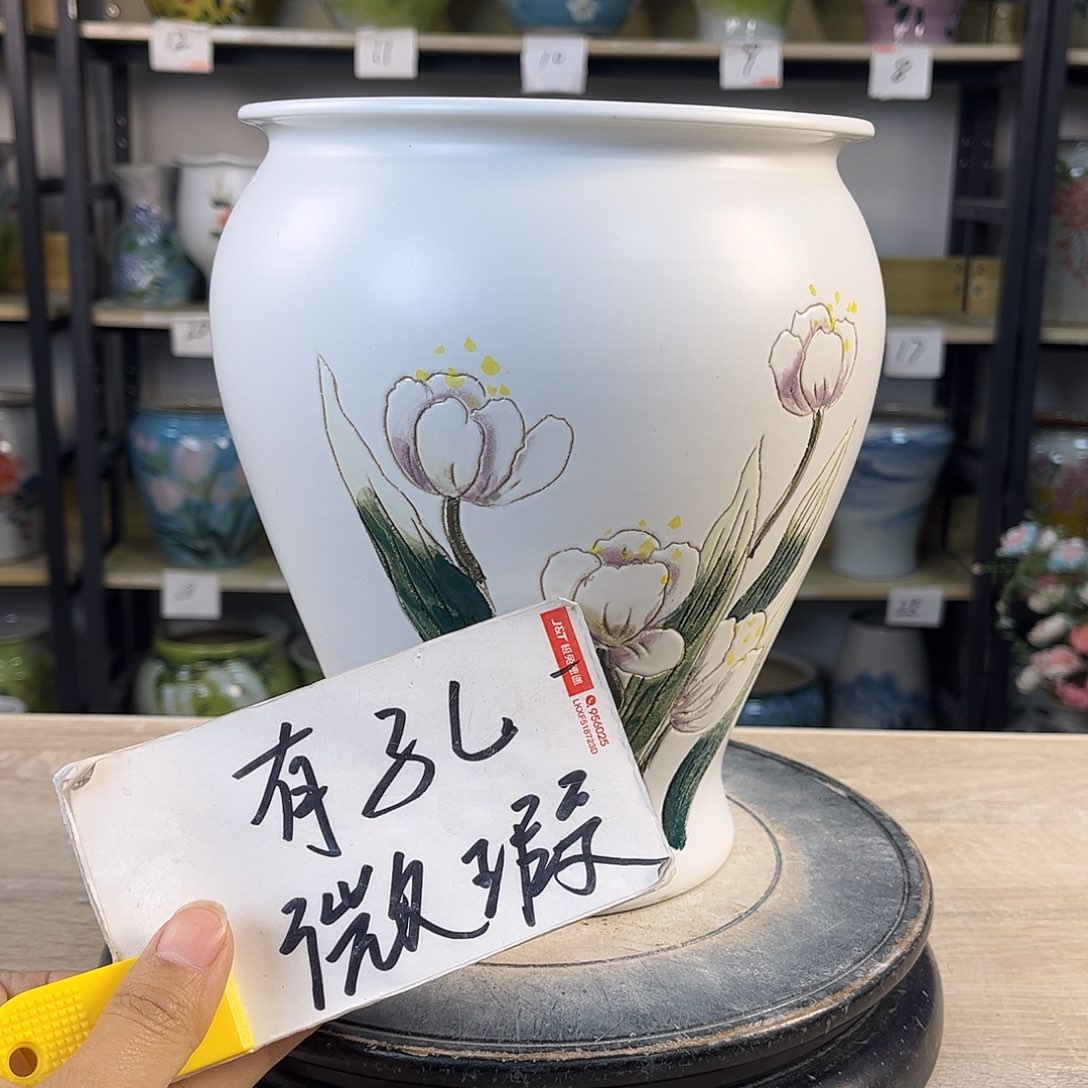 罐1xc景德镇陶瓷花盆