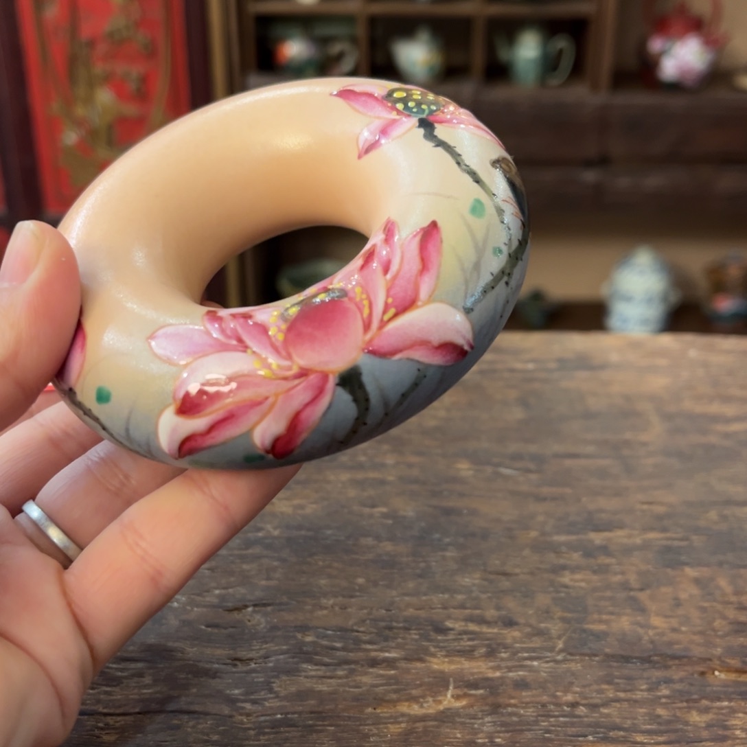 柴烧手工手绘陶瓷