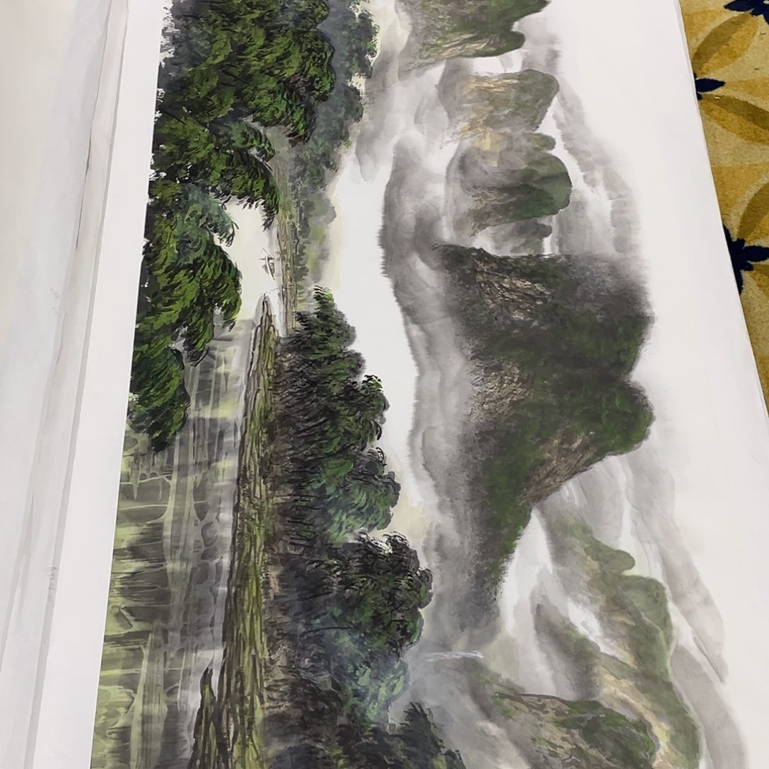 国画牛*王绘画作品邢老师666666四尺