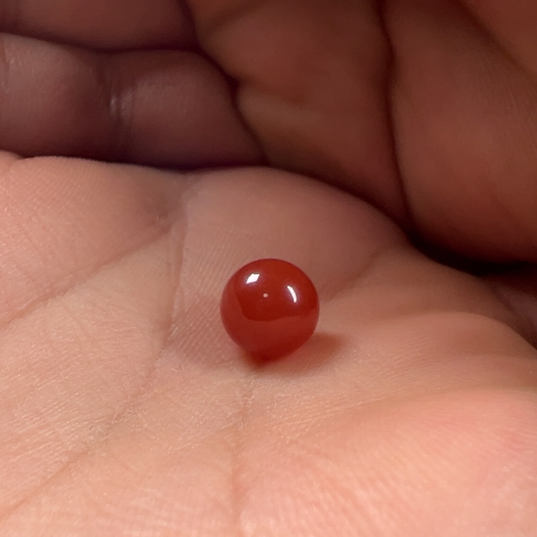 南红玛瑙圆珠8.3未镶嵌