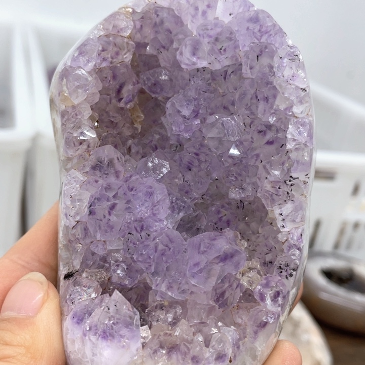 水晶摆件未镶嵌捡漏