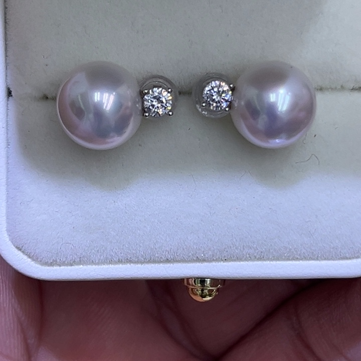 淡水珍珠颈饰银S925镶嵌