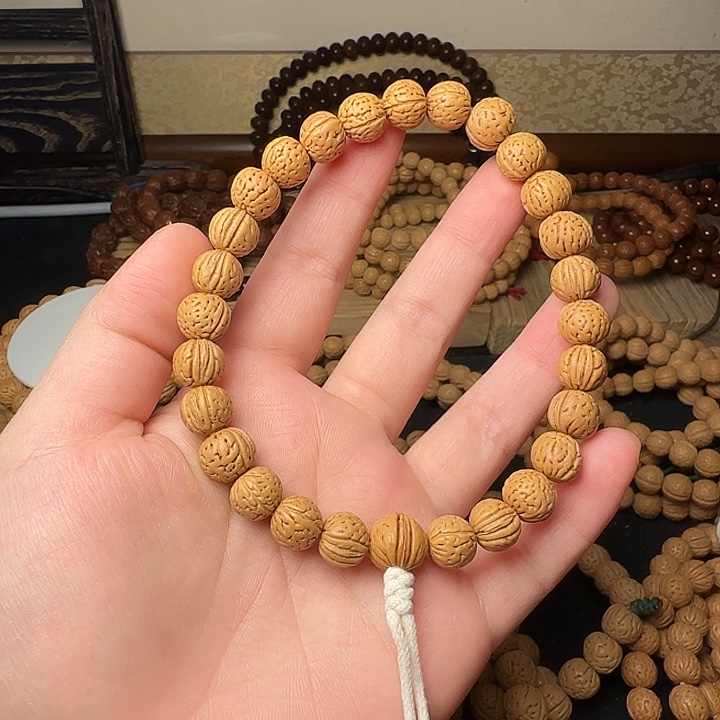 吊坠桃核桃核手串
