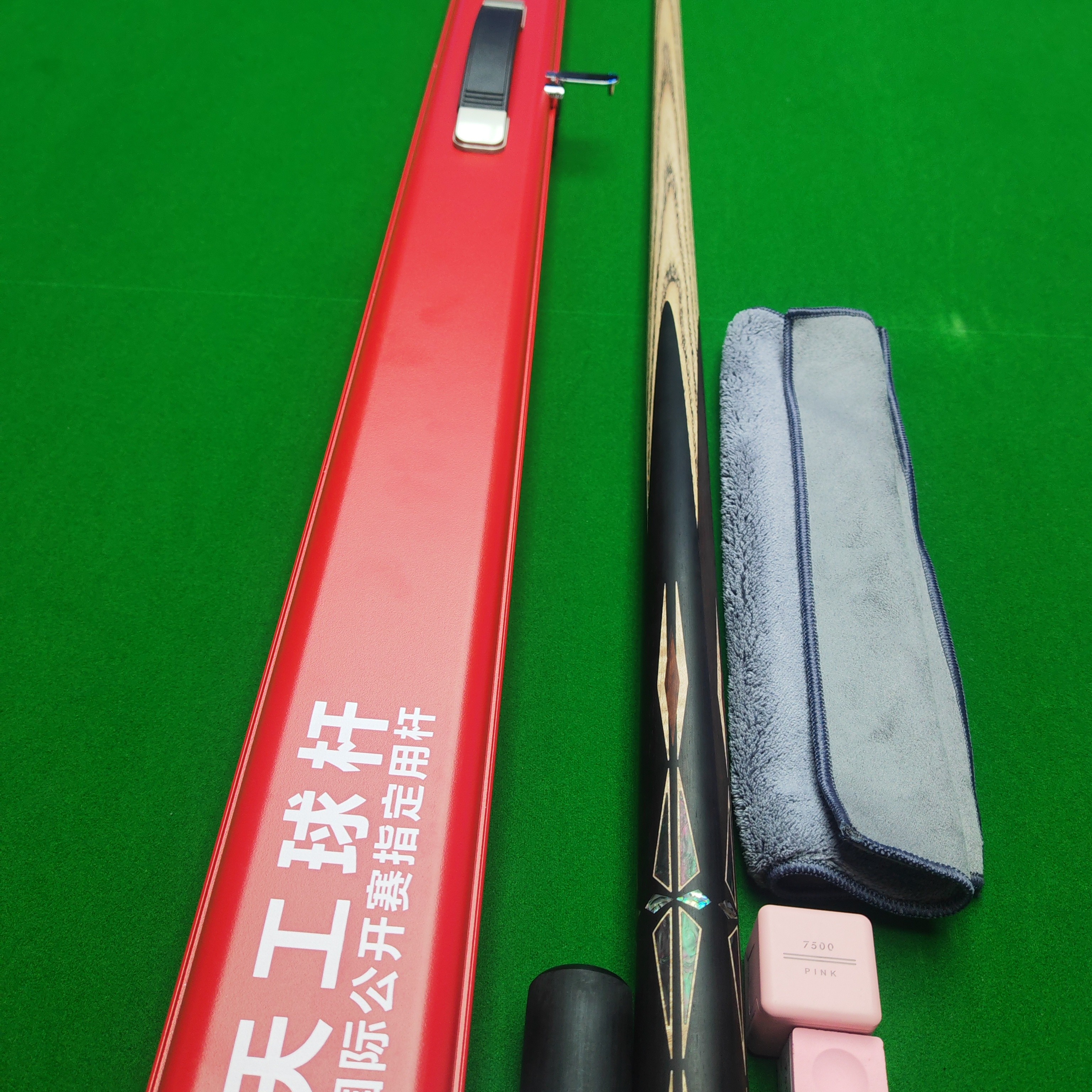 天工墨子三，新杆，送TP7500巧克余德陆3.0T皮头擦杆布