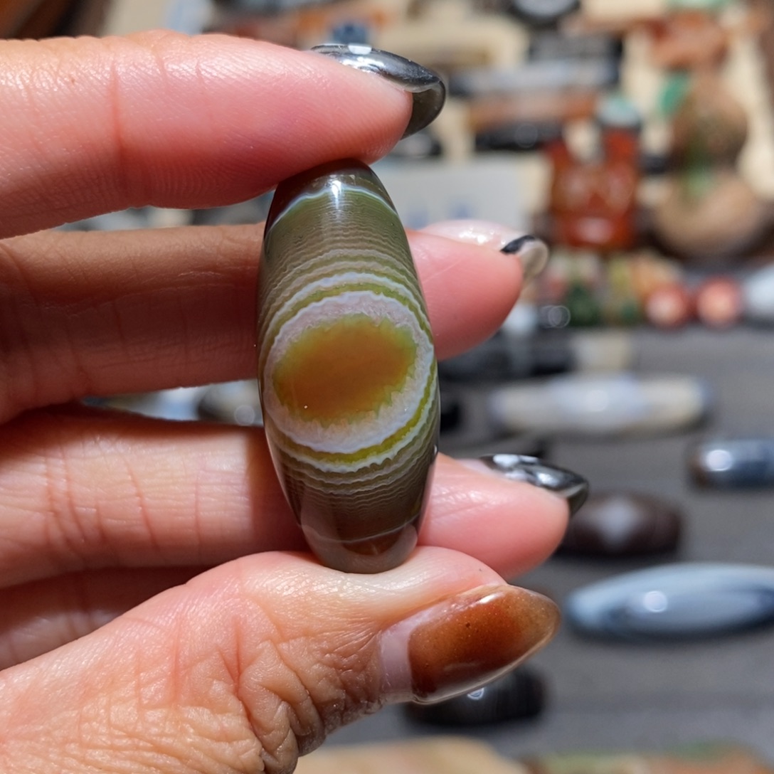 左***叶玛瑙/玉髓合金手链