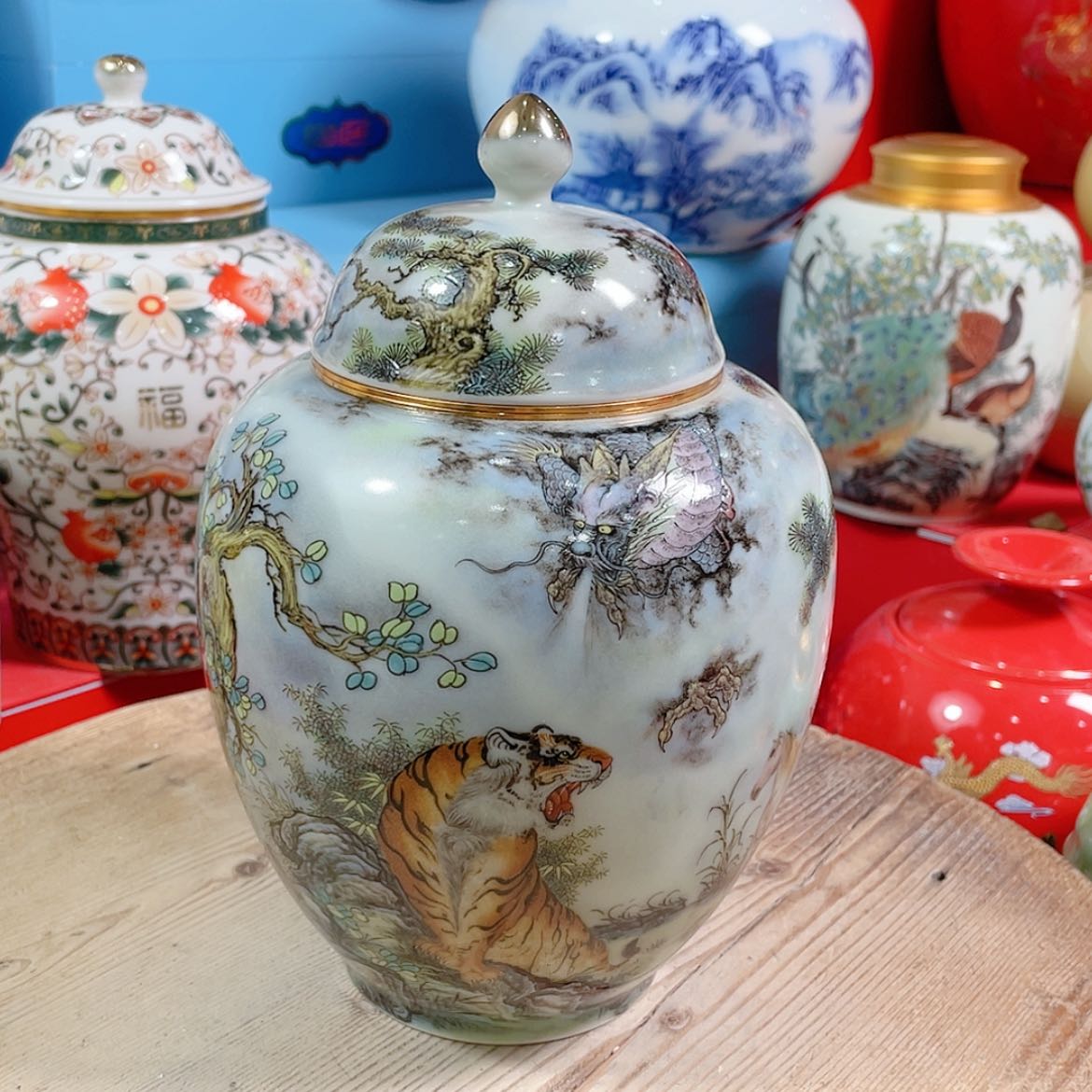 【闪购商品】罐陶瓷茶叶罐密封罐