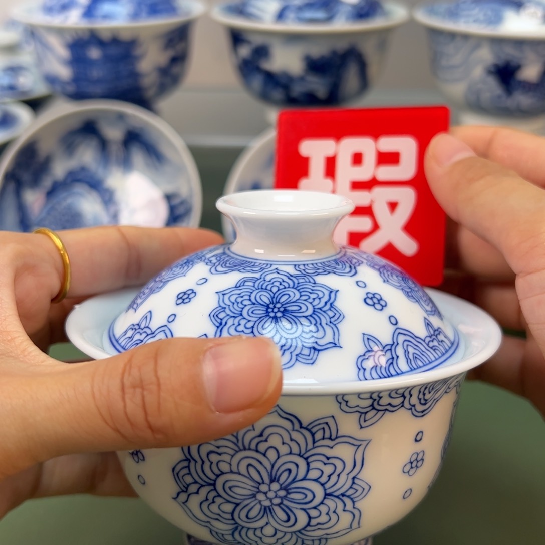 杯木木景德镇纯手绘茶具117