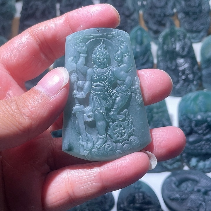 定制翡翠未镶嵌笙***乐不动