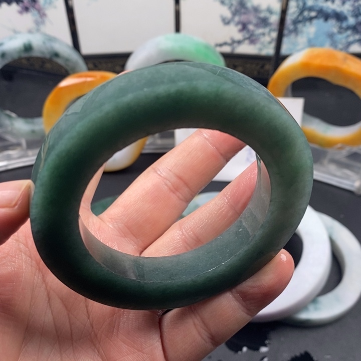 幻***河定制翡翠未镶嵌翡翠