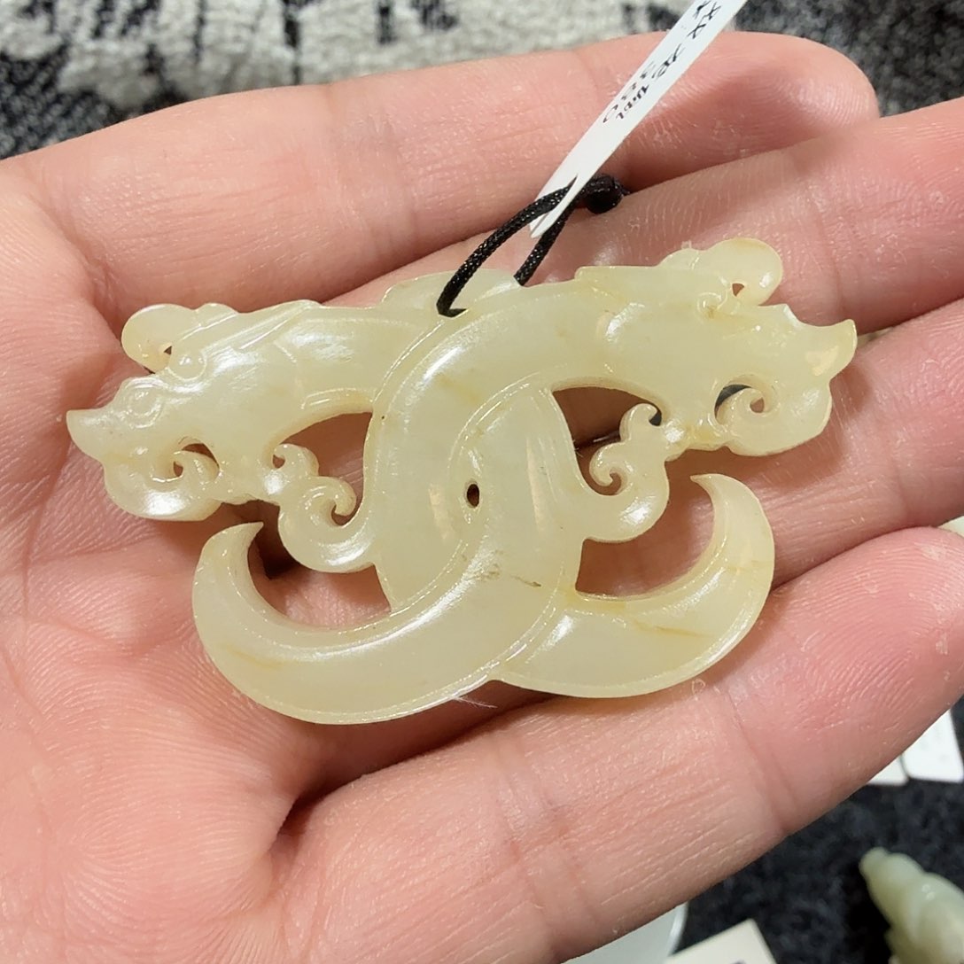 和田玉挂件未镶嵌