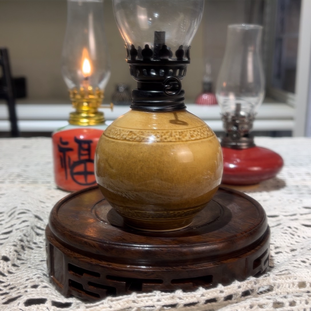 摆件景德镇陶瓷香薰灯