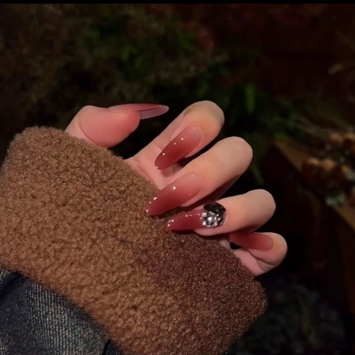 【暗夜玫瑰】穿戴美甲