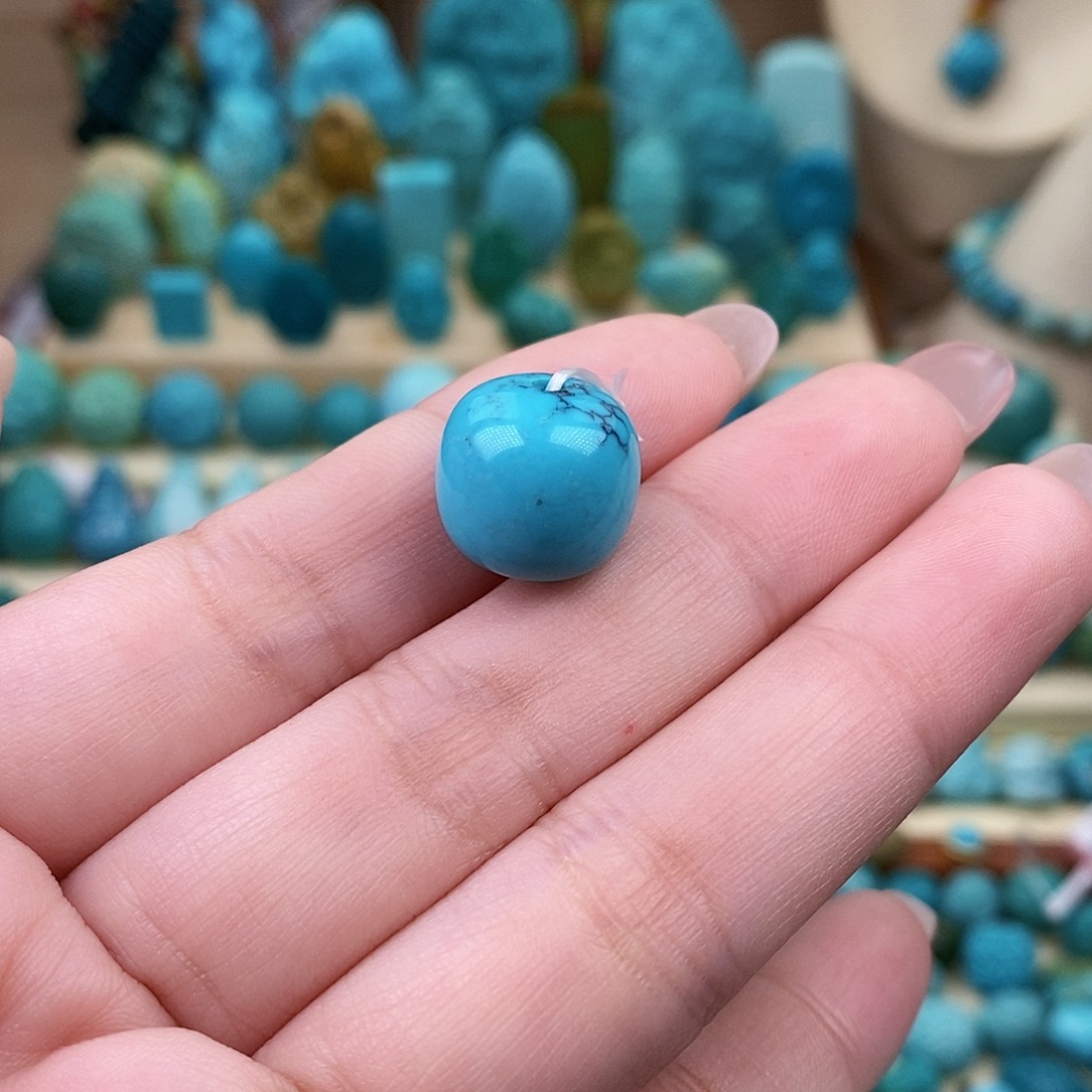 绿松石珠宝奇石未镶嵌