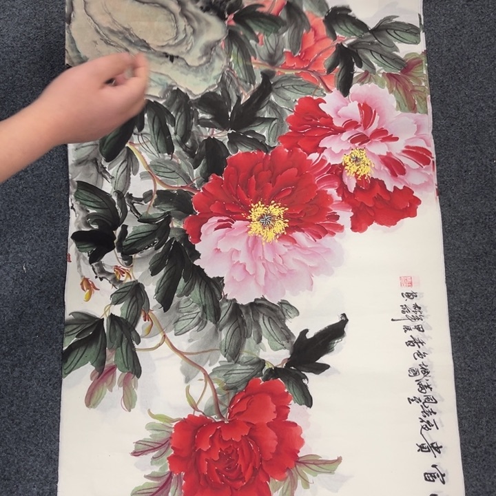 国画绘画手绘作品