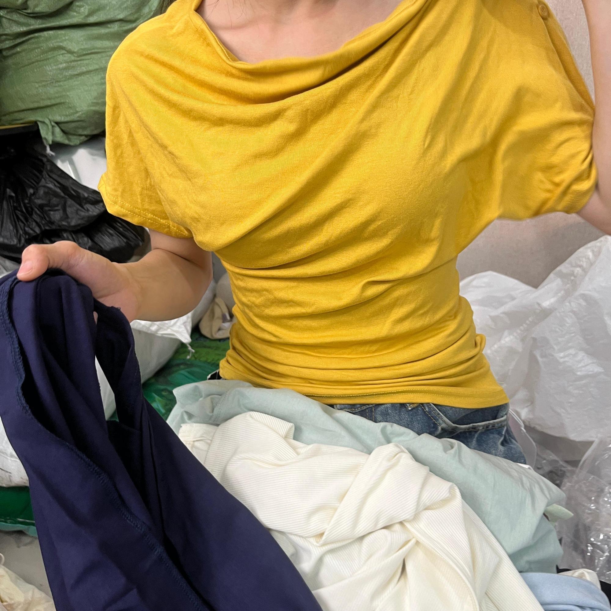 莎姐严选设计感上衣037