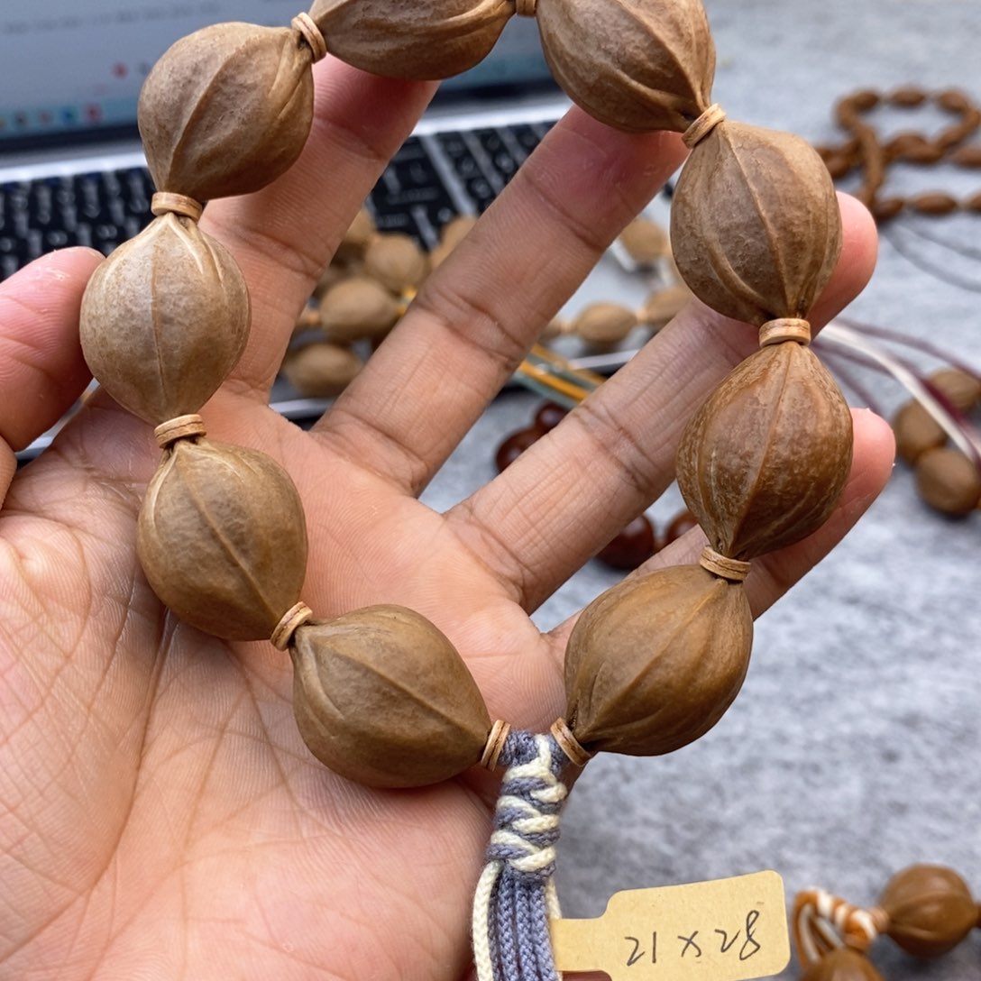 橄榄核手串/手链21/28大四花