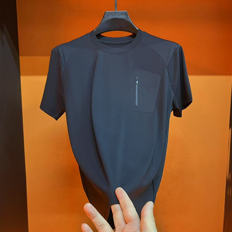 【刺绣】2025年春季新款男士短袖T恤轻奢时尚半袖