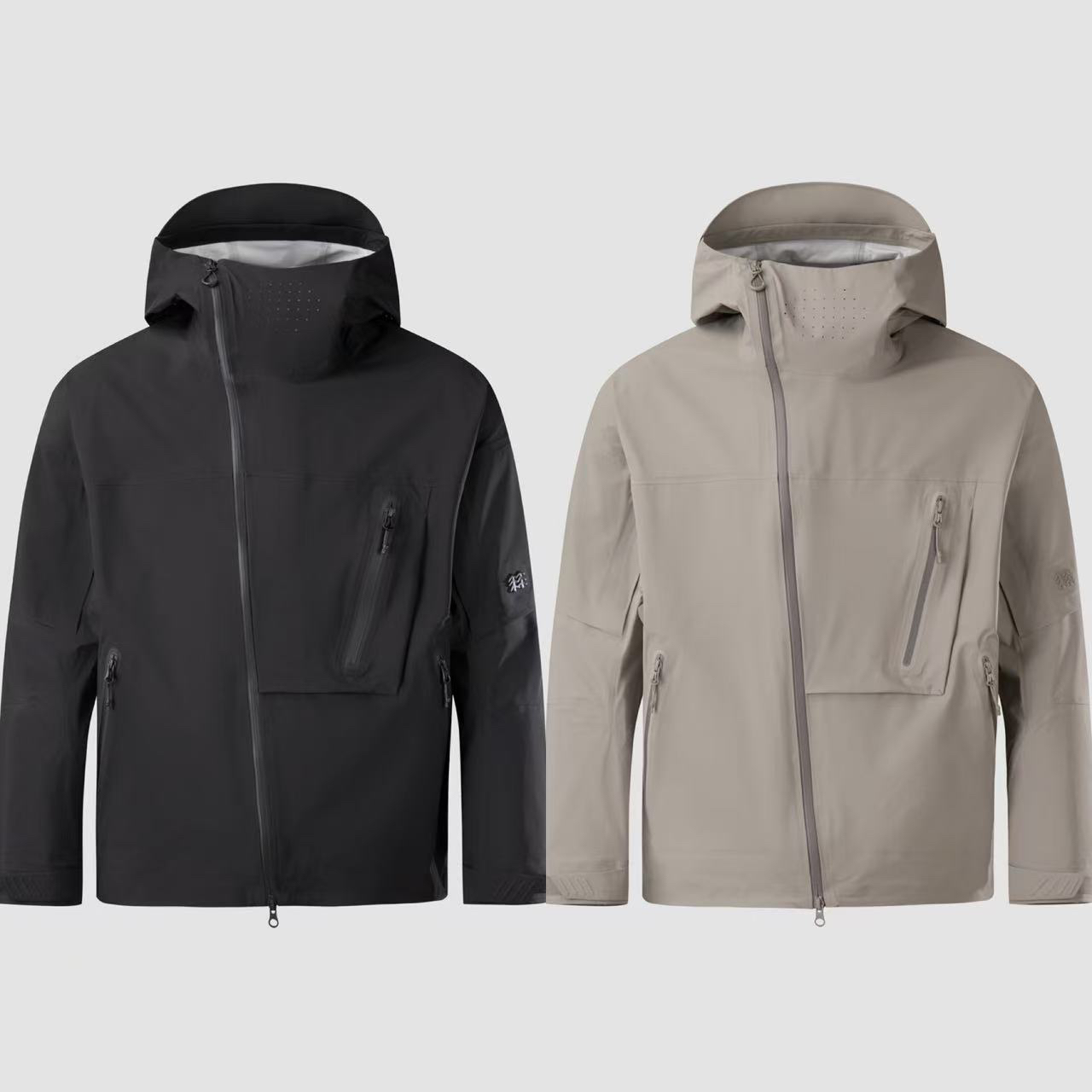 KOLON SPORTS 可隆男款连帽硬壳冲锋衣外套户外