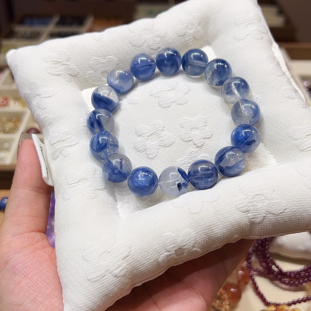 花***眠水晶手链未镶嵌拍7个数量