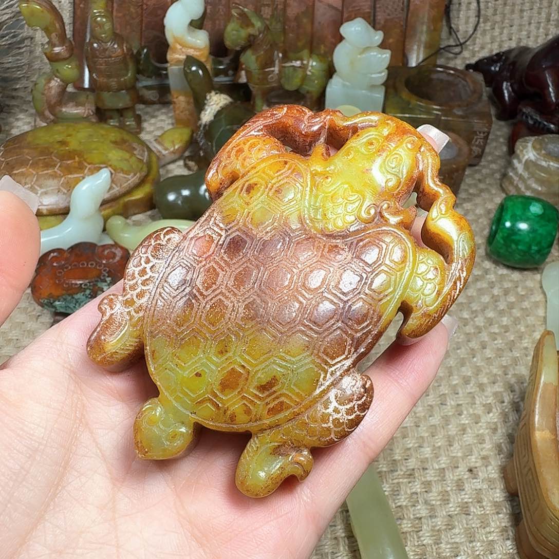 白玉菩提吊坠挂件